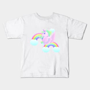 Unicorns and rainbows Kids T-Shirt